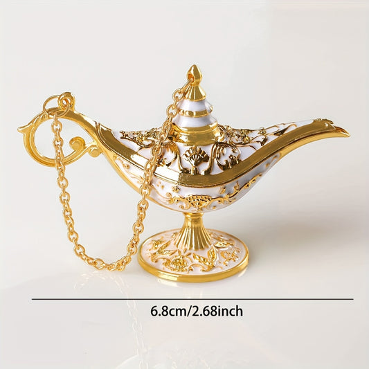 1pc Magical Wishing Lamp, Retro Aladdin Palace Decoration For Home And Living Room, Home Decor, Theme Party Decor, Scene Decor, Festival Decor - KYAAN