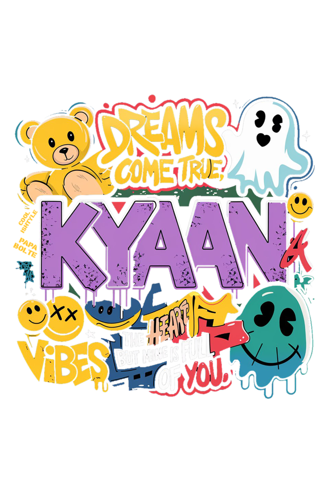 Graffiti T-Shirt - KYAAN URBAN ELEGANCE