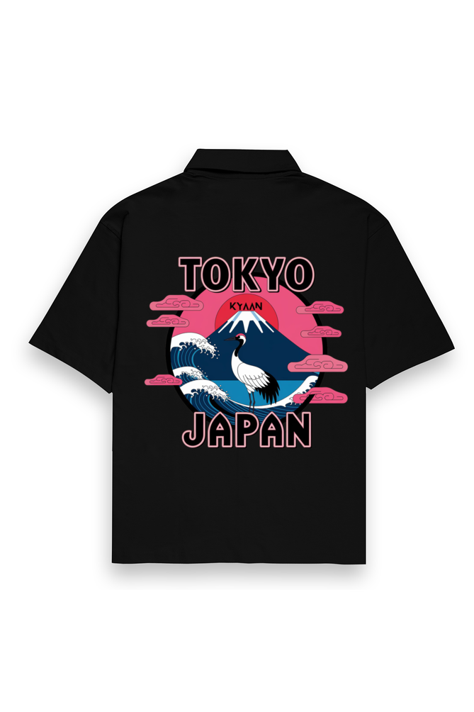 TOKYO Unisex Oversized Shirt - KYAAN URBAN ELEGANCE