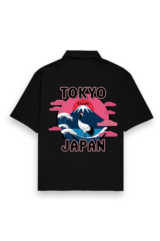 TOKYO Unisex Oversized Shirt - KYAAN URBAN ELEGANCE