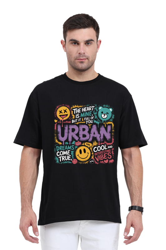 FUNKY Unisex Oversized T-Shirt - KYAAN URBAN ELEGANCE