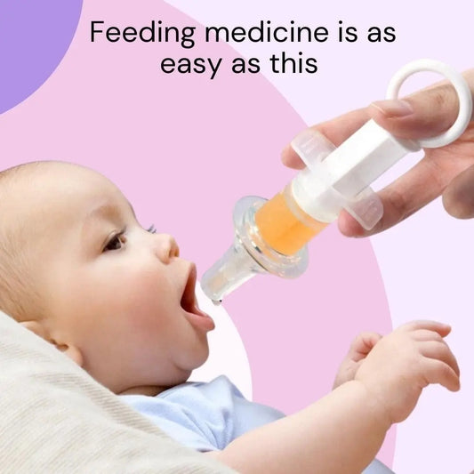 Baby Needle Feeder Medicine Dropper/Dispenser with Mesurement Cap - KYAAN