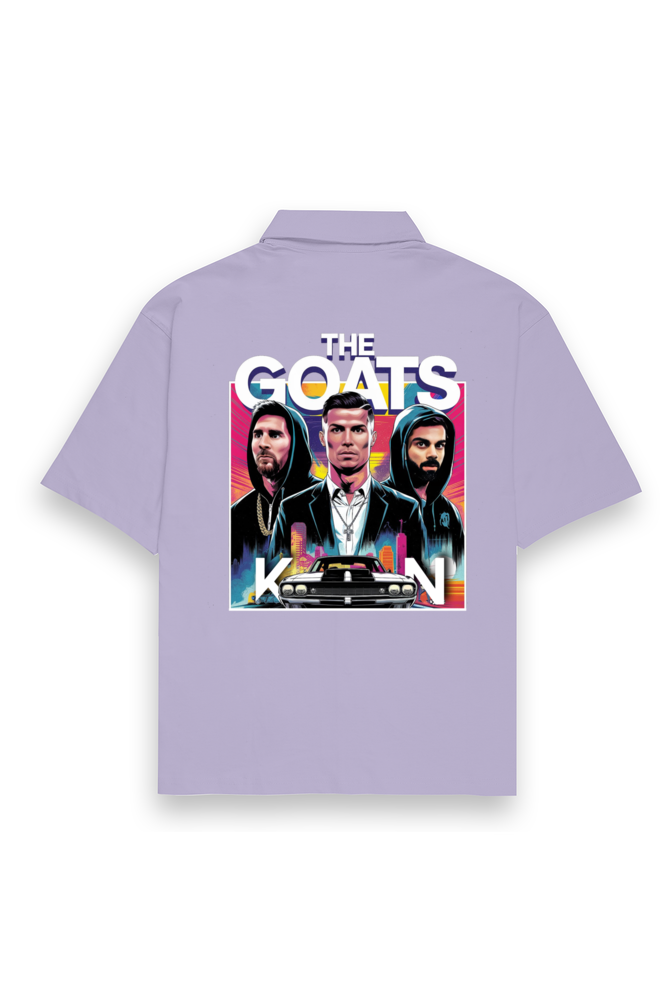 THE GOATS Unisex Oversized Shirt - KYAAN URBAN ELEGANCE