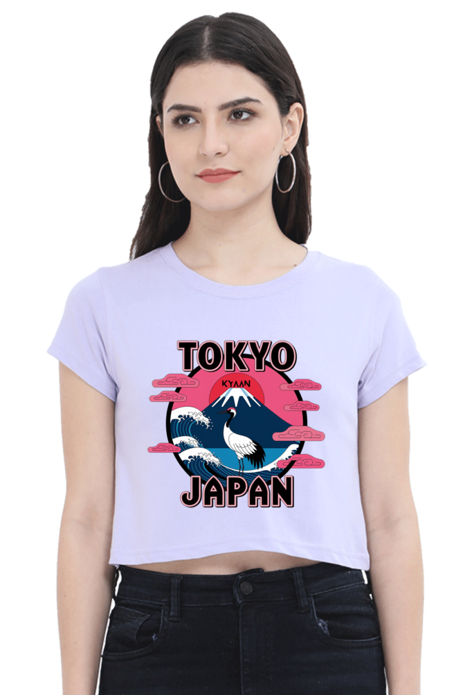 TOKYO JAPAN Crop Top - KYAAN URBAN ELEGANCE