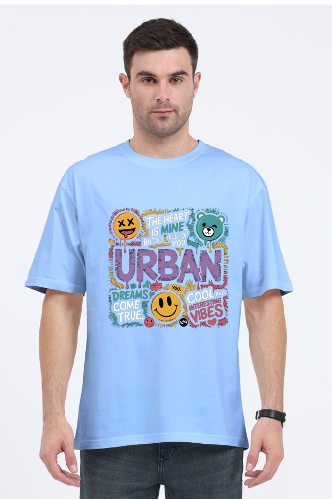 FUNKY Unisex Oversized T-Shirt - KYAAN URBAN ELEGANCE