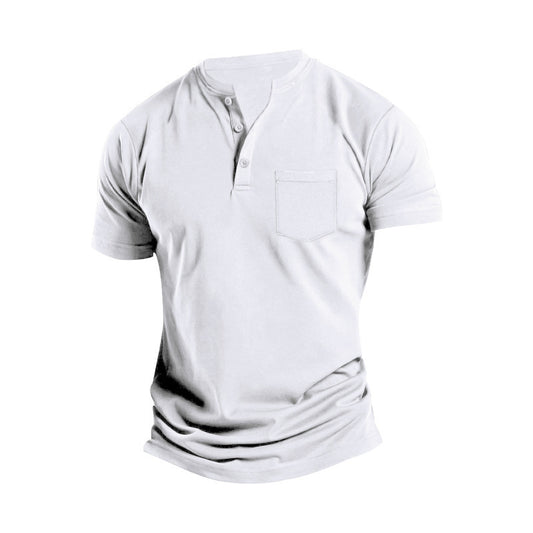 Men's Casual Short Sleeve Plus Size T-shirt - KYAAN