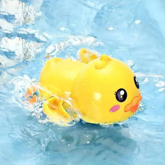 Bath Toy Swimming Duck Wind Up Water Floating Duck Toy - KYAAN