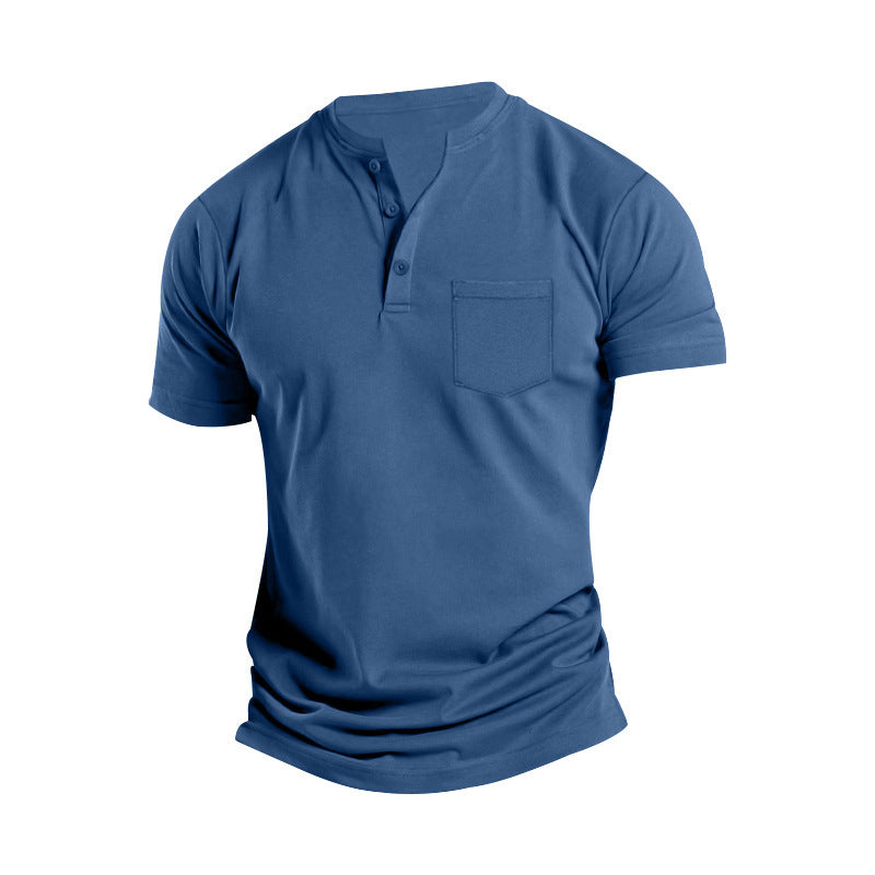 Men's Casual Short Sleeve Plus Size T-shirt - KYAAN