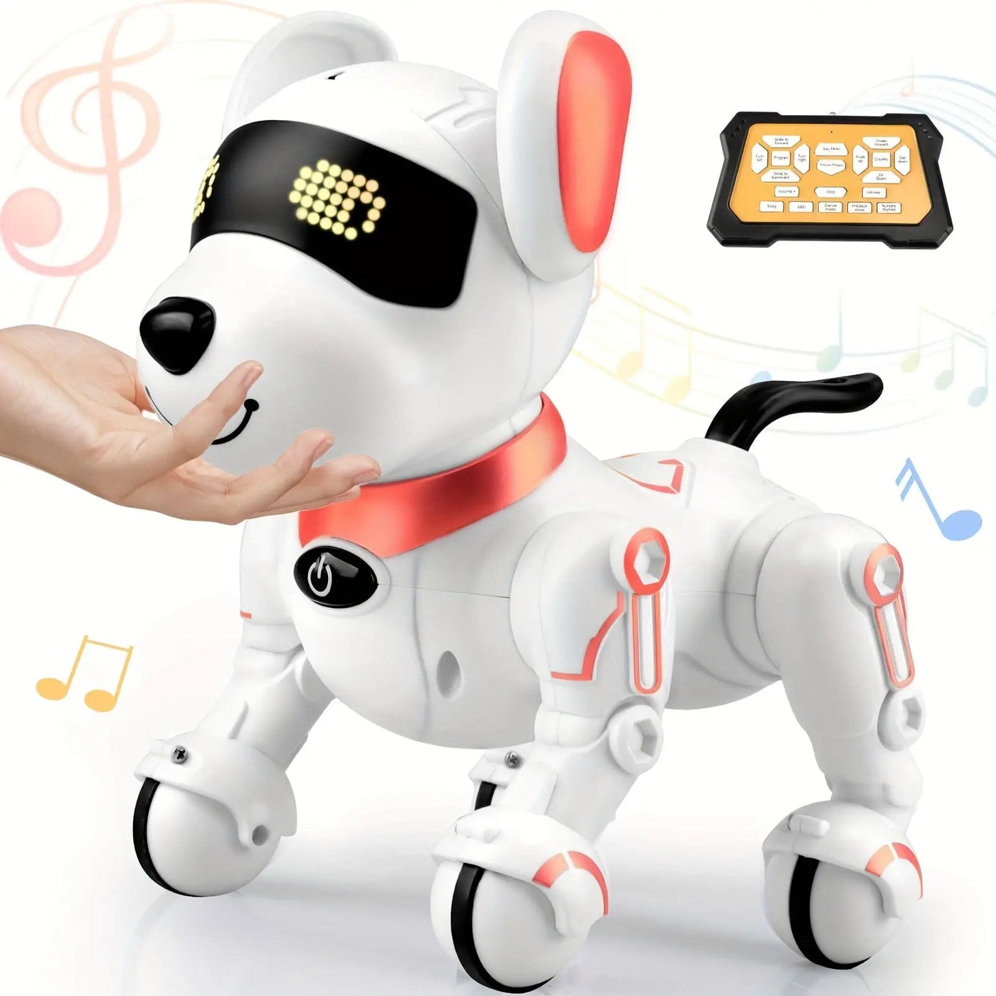 Electronic Pet Dog, Smart Machine Dog, Stunt Machine Dog, Conversational Intelligent Programming, Companion Education Toy, Robot Dog, Christmas, Halloween Gift - KYAAN