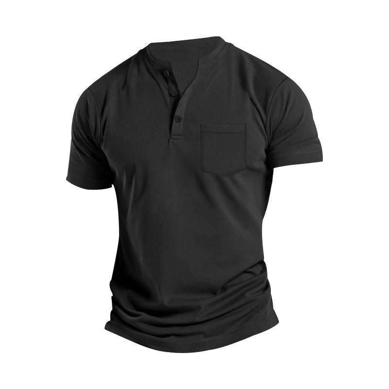 Men's Casual Short Sleeve Plus Size T-shirt - KYAAN