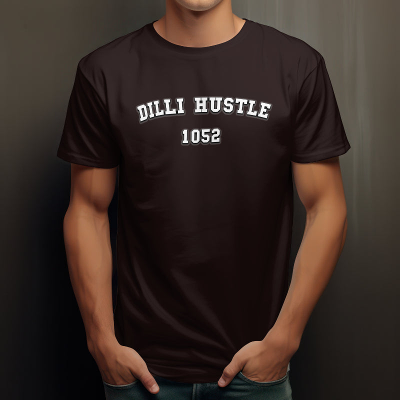 Dilli Hustle T-Shirt - KYAAN URBAN ELEGANCE