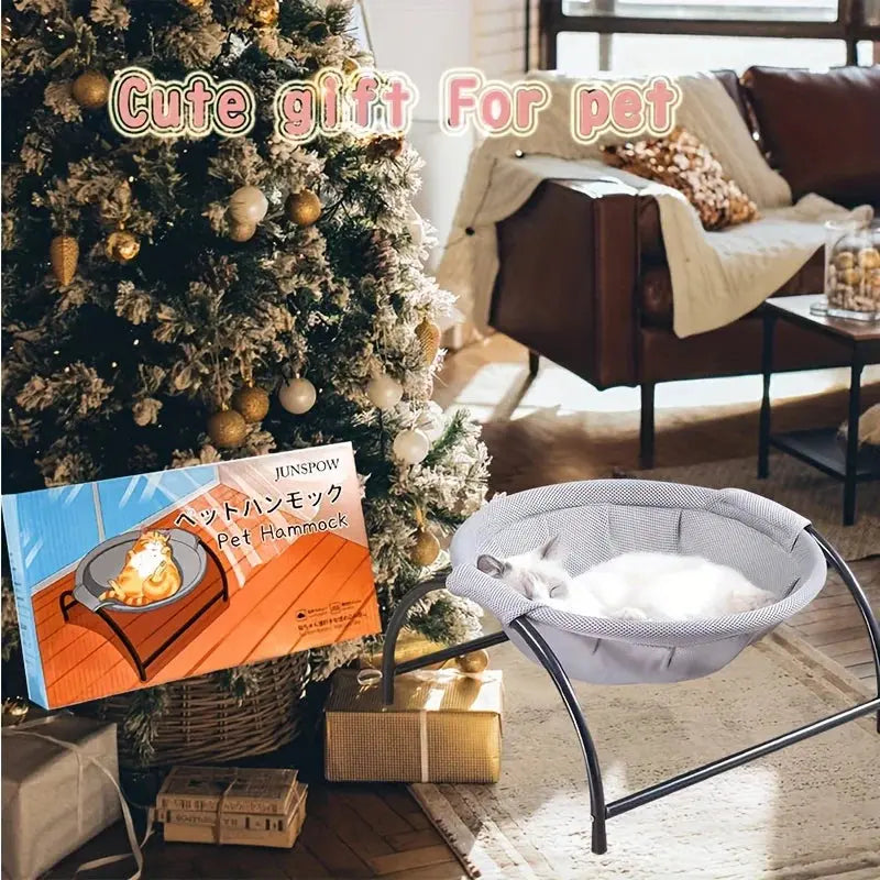 Cat Bed Pet Hammock Bed Cat Sleeping Bed Breathable Cooling Cot Sofa Pet Hammock Bed - KYAAN