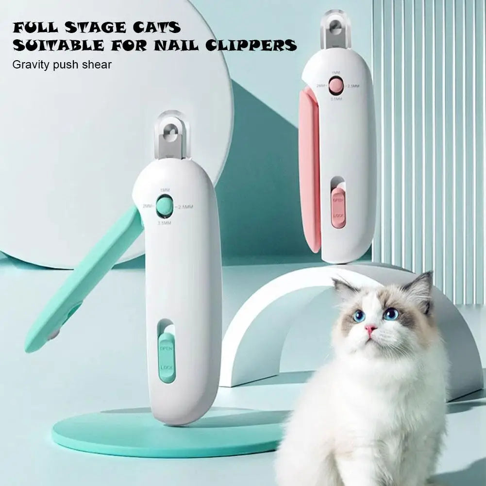 Cat Dog Nail Clippers With Adjustable Hole To Avoid Over-Cutting Pet Nail Trimmer Adjustable Professional Grooming Tools Care - KYAAN