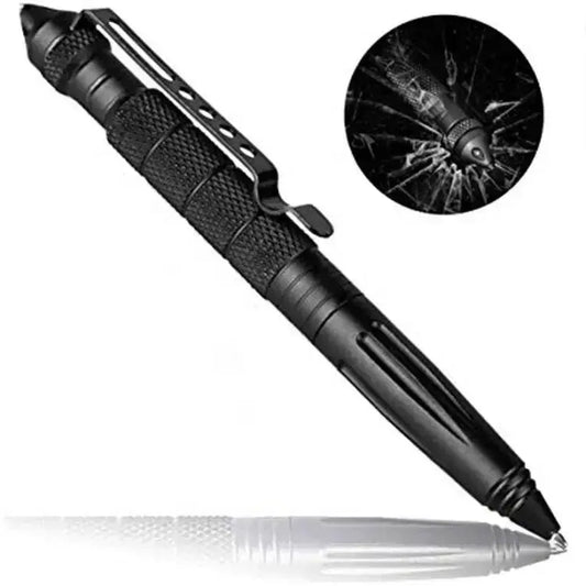 Multifunctional Metal Tactical Pen Anti skid Emergency Glass Breaker Self Defense Supplies - KYAAN