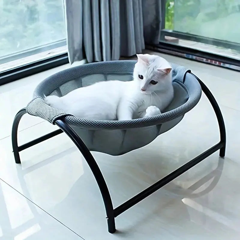 Cat Bed Pet Hammock Bed Cat Sleeping Bed Breathable Cooling Cot Sofa Pet Hammock Bed - KYAAN