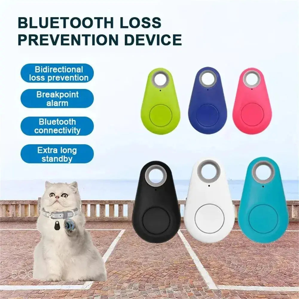 GPS Tracker Mini Fashion Smart Pets Anti Lost Alarm Wireless Child Bag Key Finder Locator Reminder Selfie Shutter Control - KYAAN