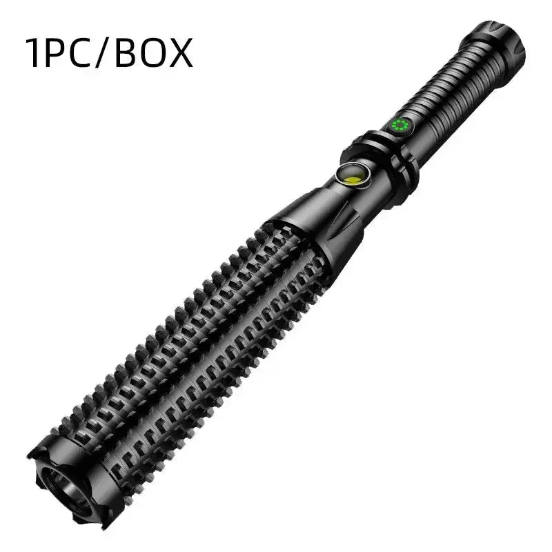 Wolf Tooth Lamp Rod Strong Light Charging Outdoor Super Bright Multi Functional Vehicle Retractable Self Defense Window Patrol - KYAAN