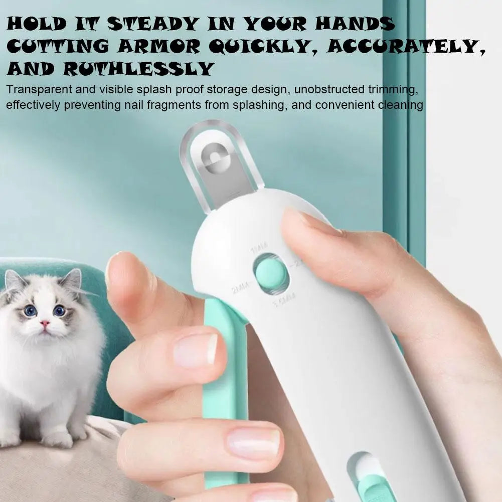 Cat Dog Nail Clippers With Adjustable Hole To Avoid Over-Cutting Pet Nail Trimmer Adjustable Professional Grooming Tools Care - KYAAN