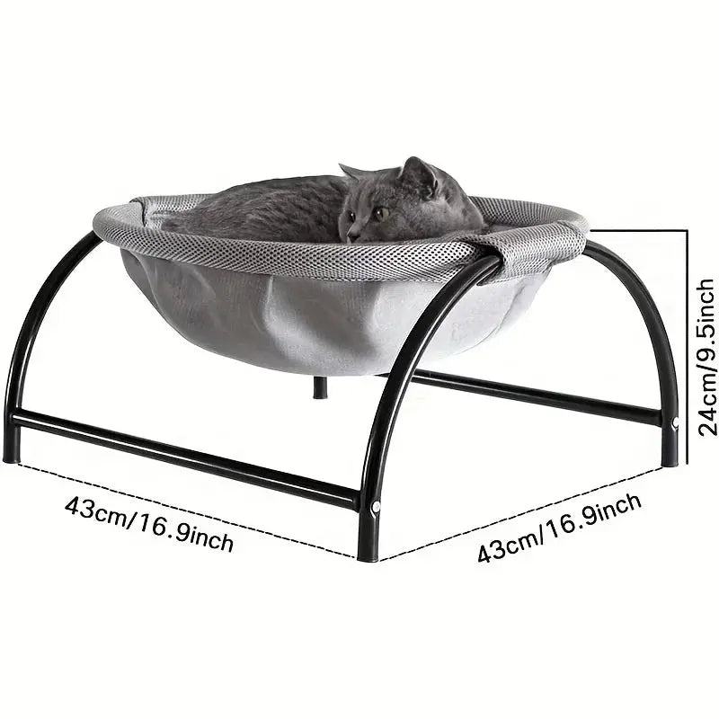 Cat Bed Pet Hammock Bed Cat Sleeping Bed Breathable Cooling Cot Sofa Pet Hammock Bed - KYAAN