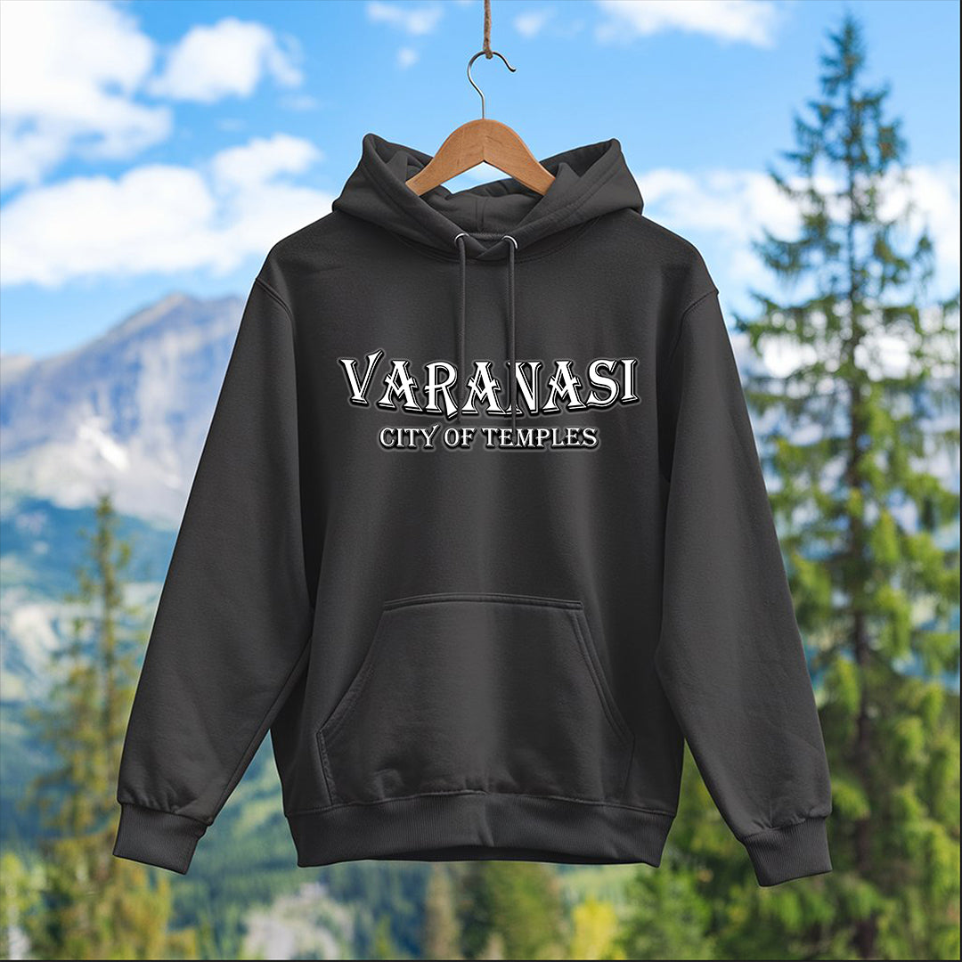 Varanasi City Of Temples Hoodie - KYAAN URBAN ELEGANCE