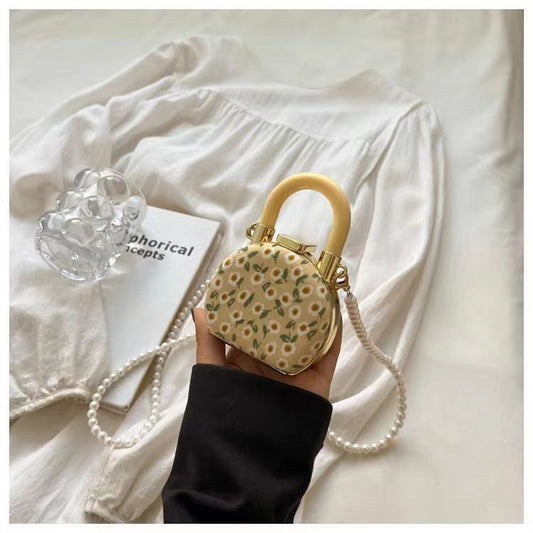 Decoration Bag Pearl Chain One-shoulder Women