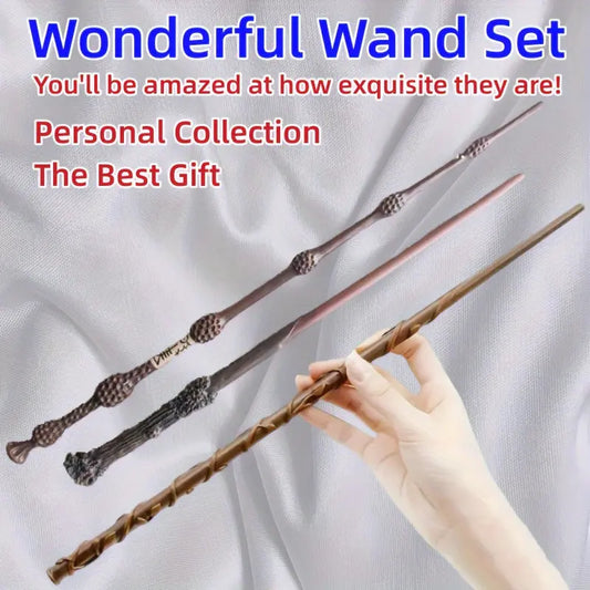 Movie Enthusiasts' Favorite: Exquisitely Designed, Vintage Metal Core Wands, Not Easily Broken - KYAAN