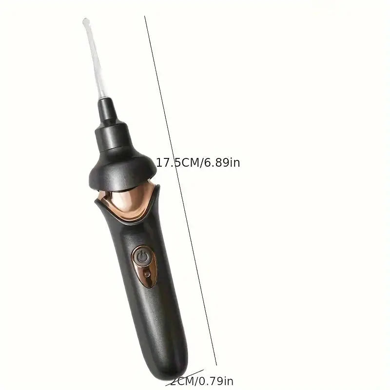 Electric Ear Picking Suction Tool, Ear Digging Spoon, Luminous Ear Excrement Cleaner With Light And Charging Type - KYAAN