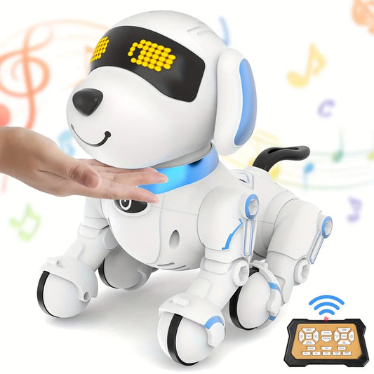 Electronic Pet Dog, Smart Machine Dog, Stunt Machine Dog, Conversational Intelligent Programming, Companion Education Toy, Robot Dog, Christmas, Halloween Gift - KYAAN