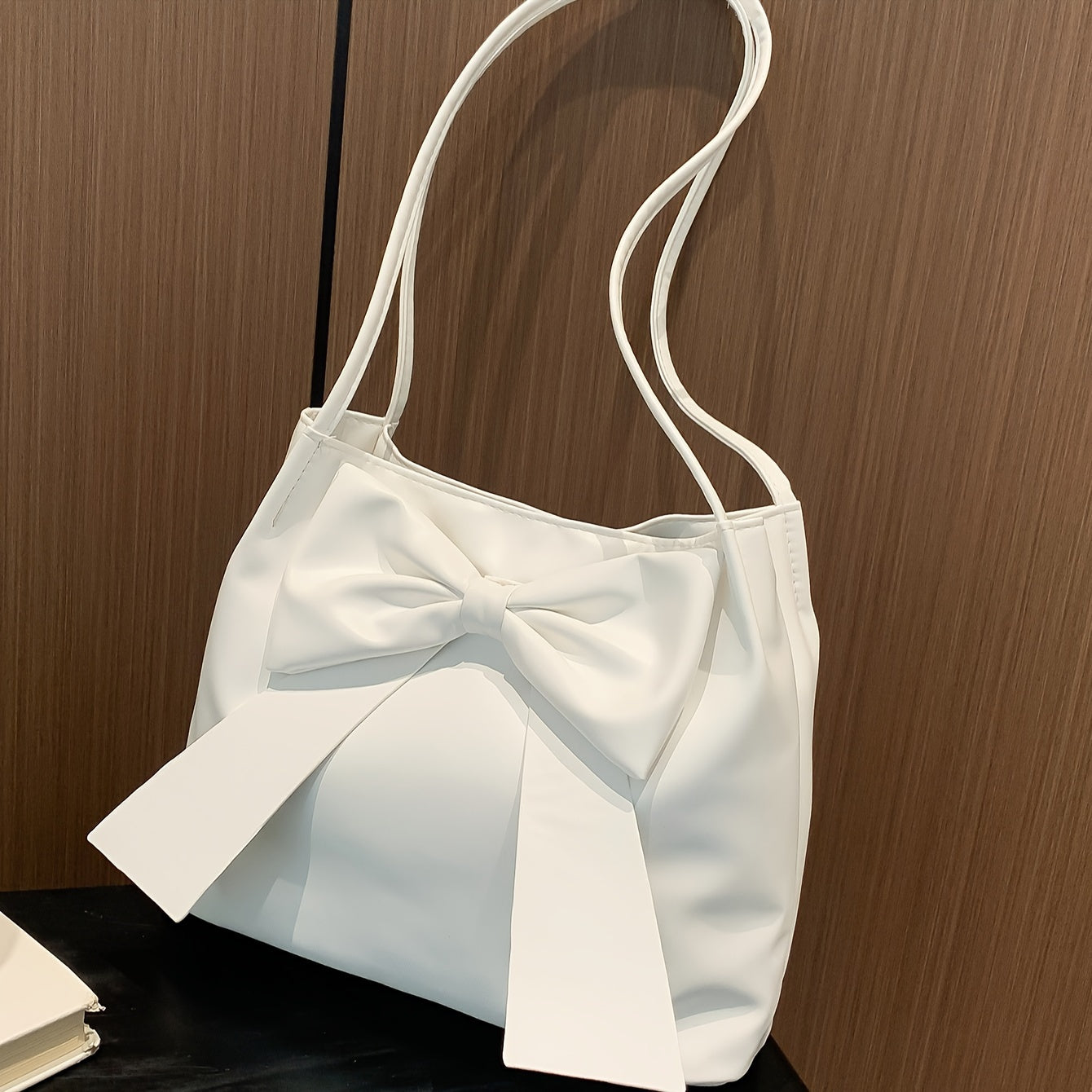 Elegant Bowknot Tote Bag For Women, Sweet Versatile Handbag & Shoulder Bag - KYAAN