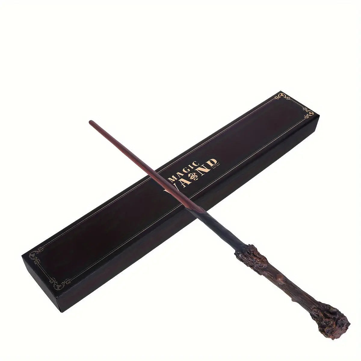 Magic Wand Gift Box Set - Premium Metal Core, Durable & Stylish For Halloween, Christmas, Easter, New Year'S & More - Ideal For Cosplay, Parties, Birthdays, Anniversaries, Graduations - Resin Material, No Power Needed - 1Pc - KYAAN