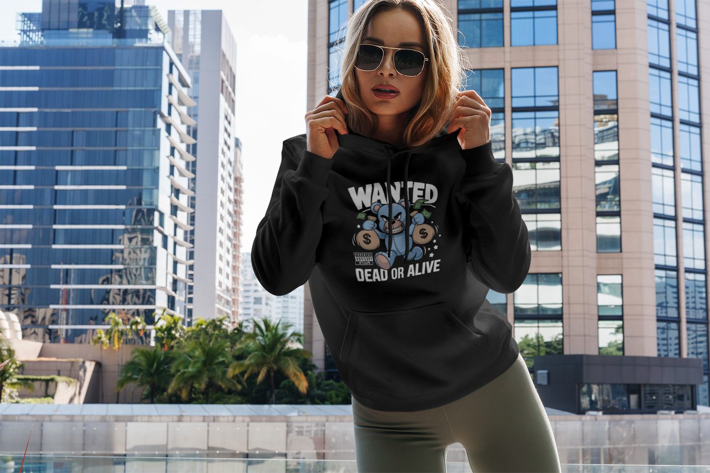 Wanted Unisex Hoodie - KYAAN URBAN ELEGANCE