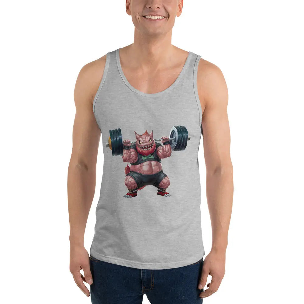 Monster Gym Rat Men's Tank Top - KYAAN URBAN ELEGANCE - KYAAN