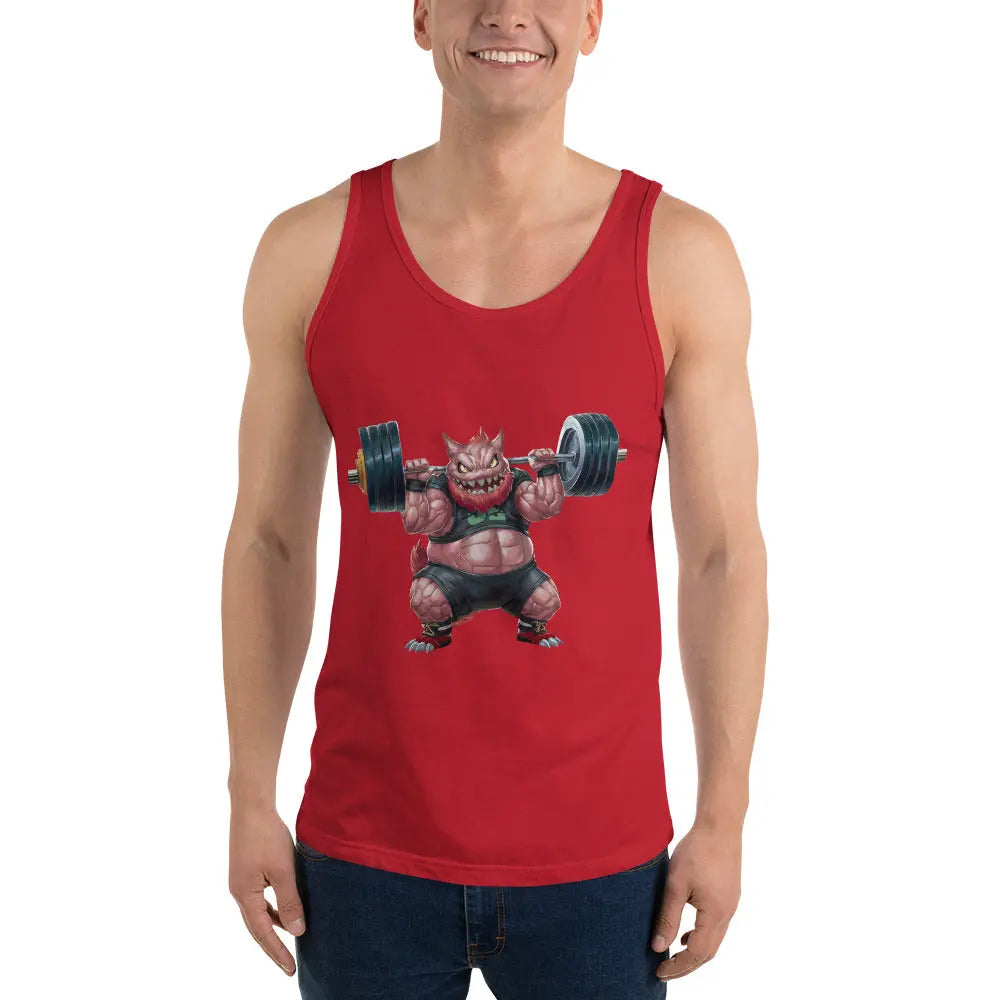 Monster Gym Rat Men's Tank Top - KYAAN URBAN ELEGANCE - KYAAN