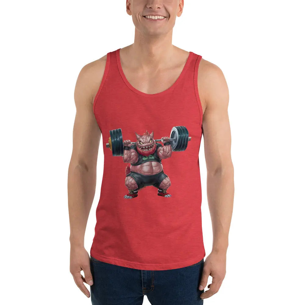 Monster Gym Rat Men's Tank Top - KYAAN URBAN ELEGANCE - KYAAN