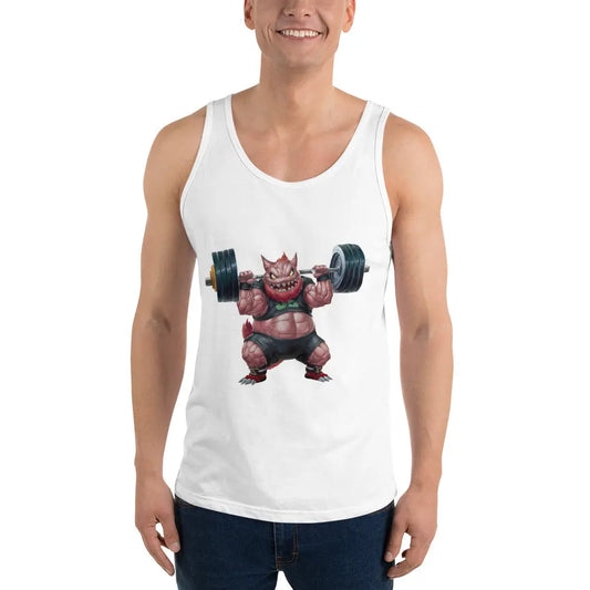 Monster Gym Rat Men's Tank Top - KYAAN URBAN ELEGANCE - KYAAN