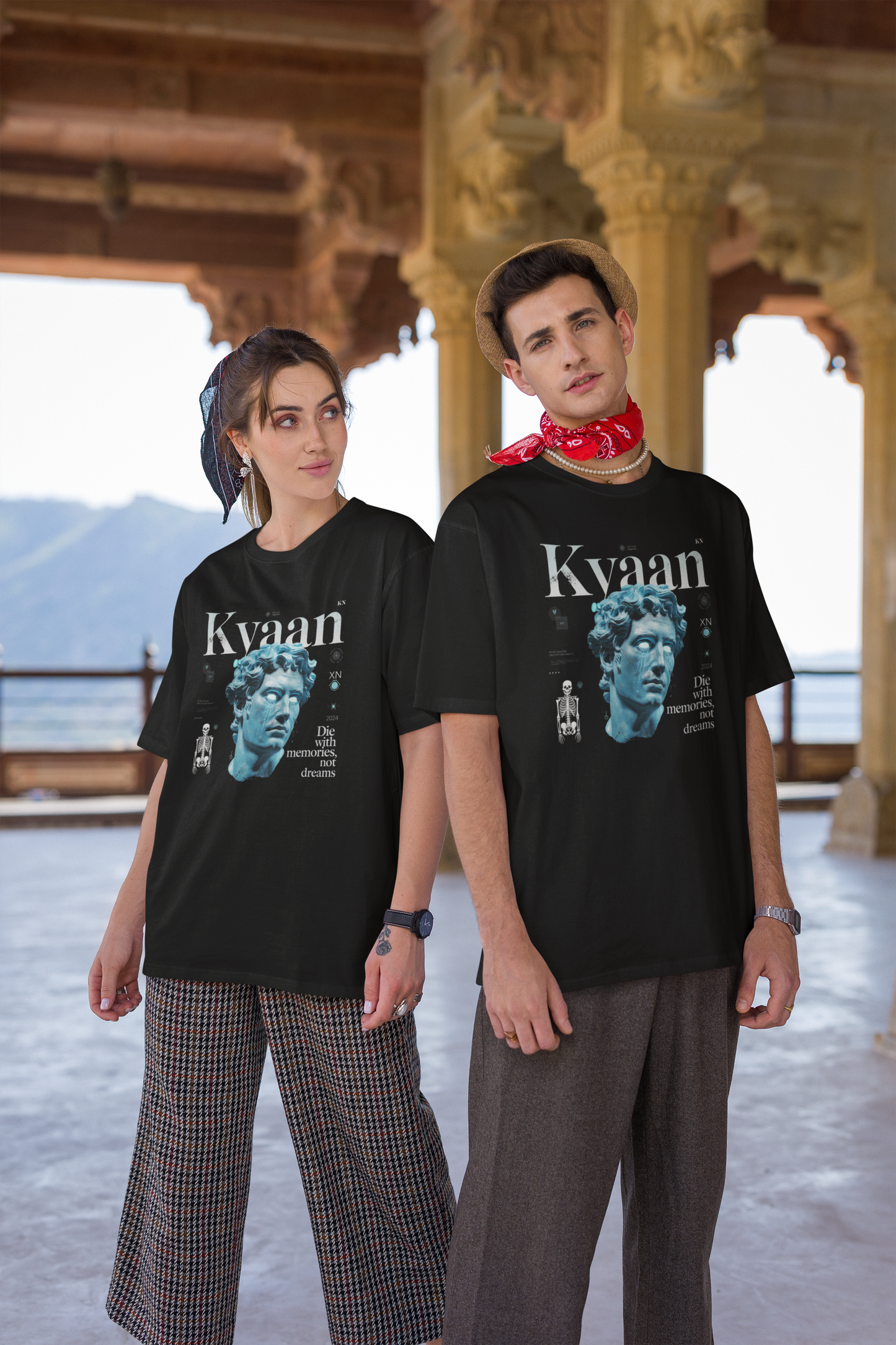 Streetwear Unisex Oversized T-Shirt - KYAAN URBAN ELEGANCE