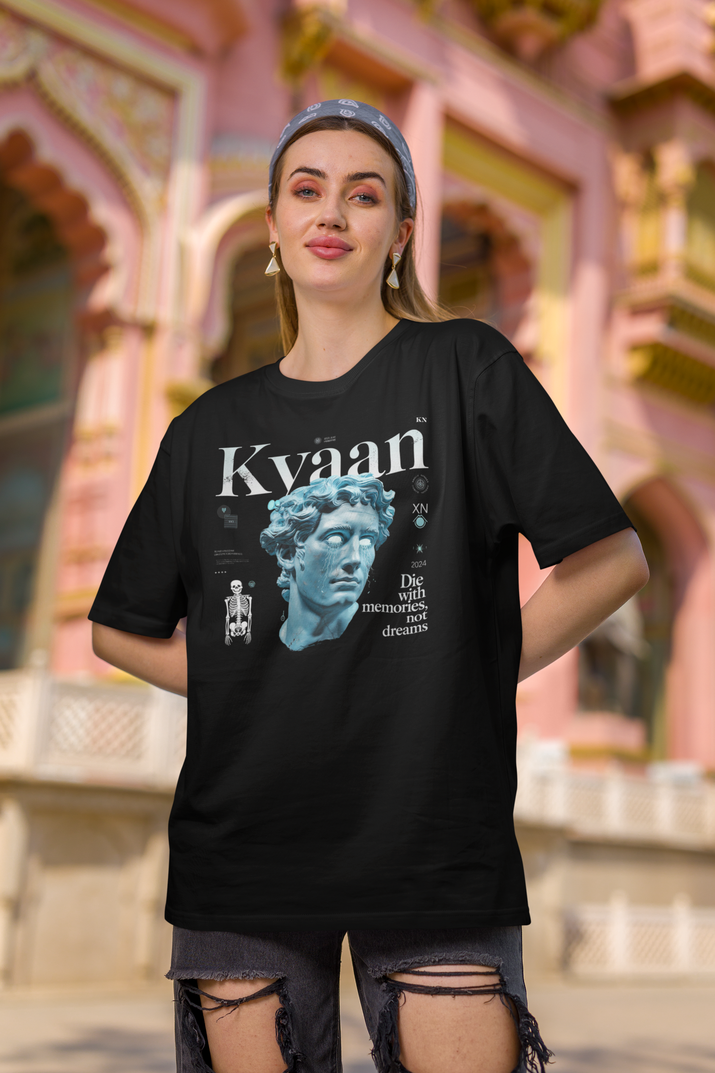 Streetwear Unisex Oversized T-Shirt - KYAAN URBAN ELEGANCE