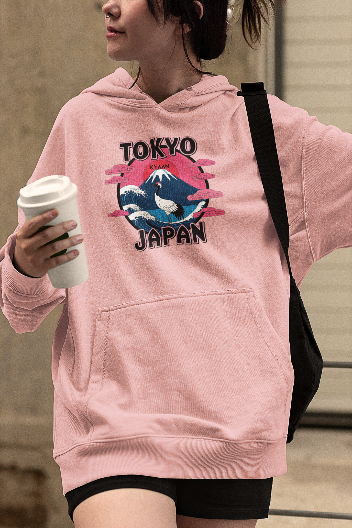 TOKYO JAPAN Unisex Hoodie - KYAAN URBAN ELEGANCE