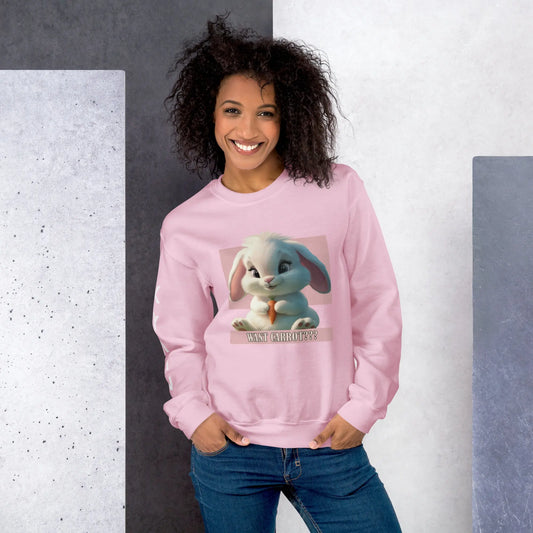 Cute Rabbit Sweatshirt - KYAAN URBAN ELEGANCE - KYAAN