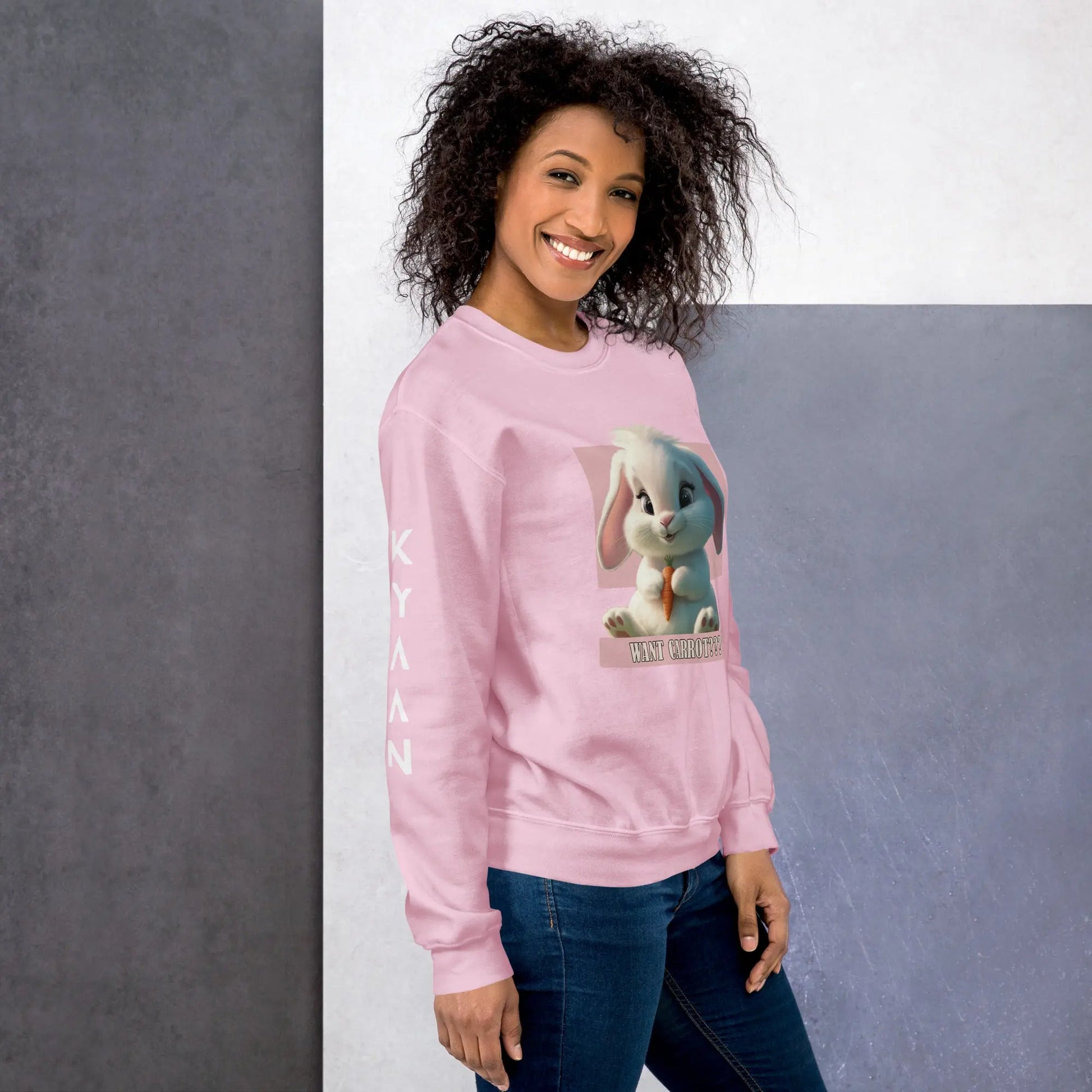 Cute Rabbit Sweatshirt - KYAAN URBAN ELEGANCE - KYAAN