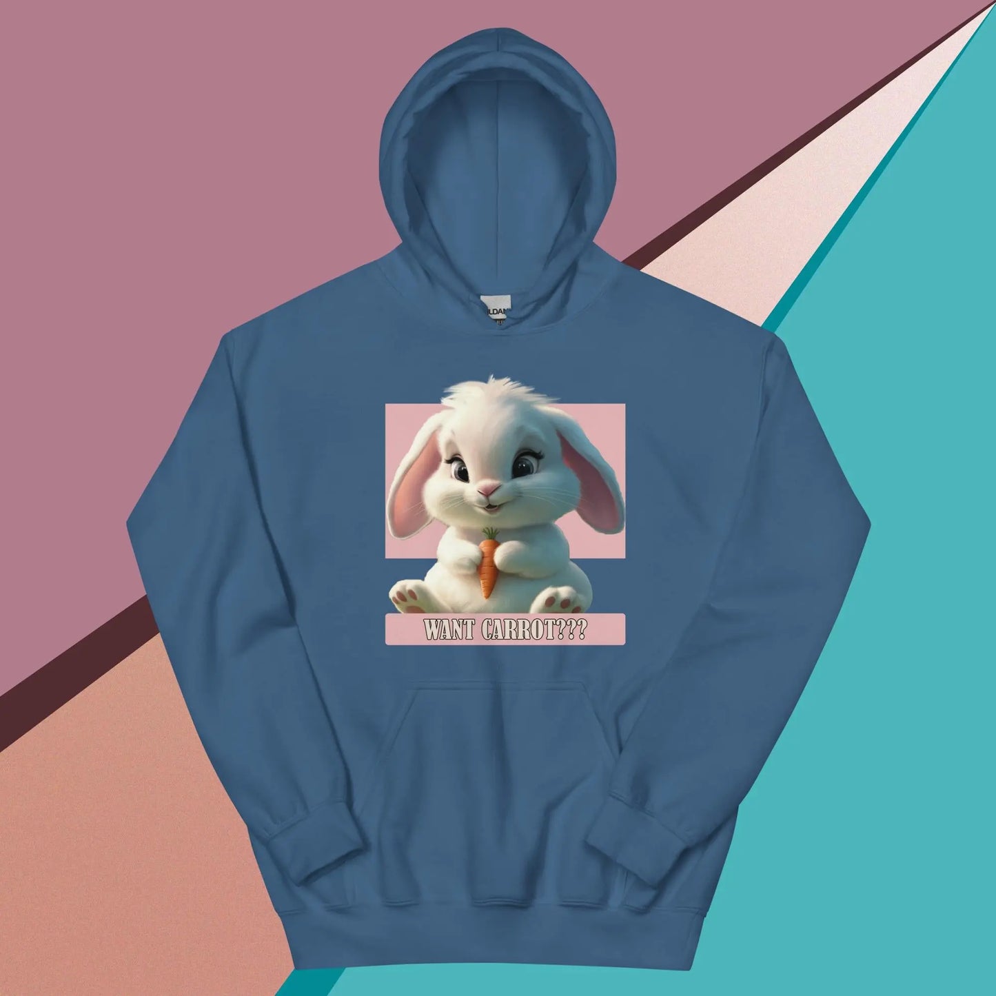 Cute Rabbit Hoodie For Girls - KYAAN URBAN ELEGANCE - KYAAN