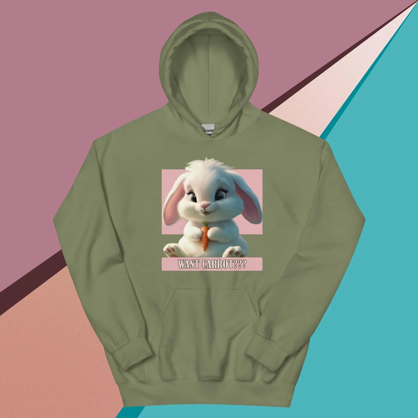 Cute Rabbit Hoodie For Girls - KYAAN URBAN ELEGANCE - KYAAN