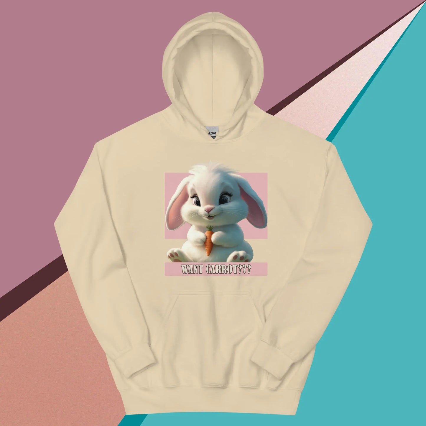 Cute Rabbit Hoodie For Girls - KYAAN URBAN ELEGANCE - KYAAN