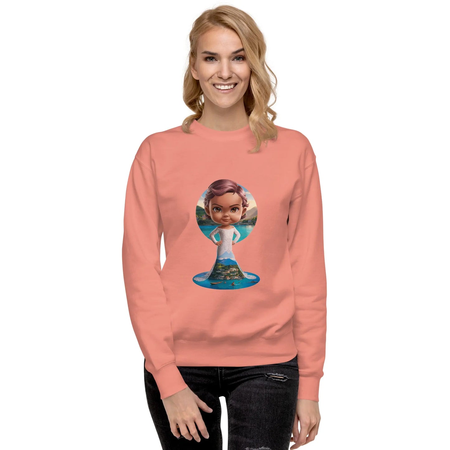 Women's Doll Sweatshirt - KYAAN URBAN ELEGANCE - KYAAN