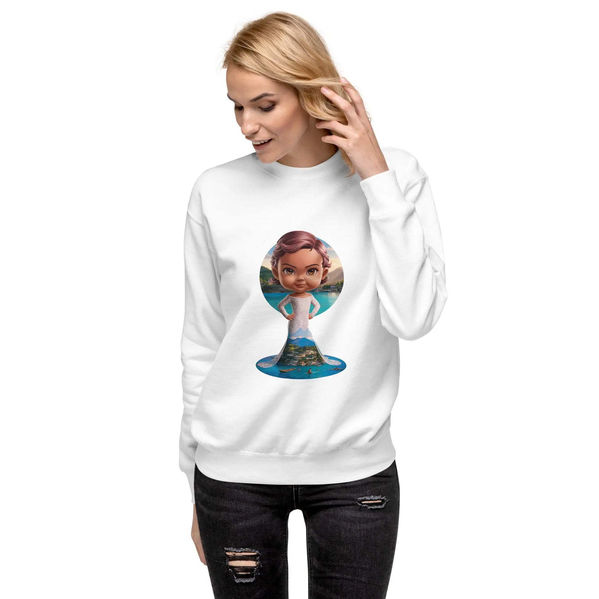 Women's Doll Sweatshirt - KYAAN URBAN ELEGANCE - KYAAN