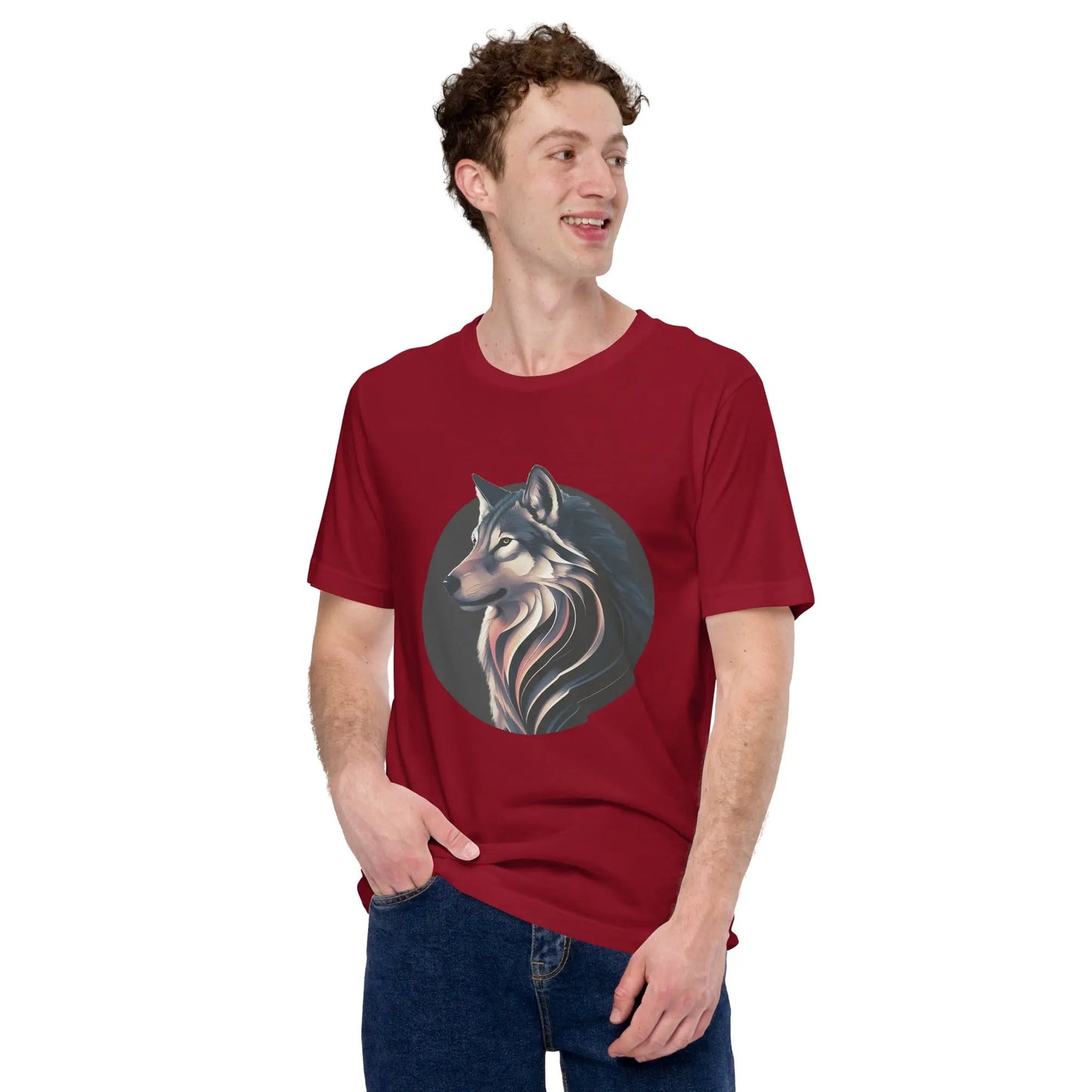 Wolf Unisex t-shirt - KYAAN URBAN ELEGANCE - KYAAN