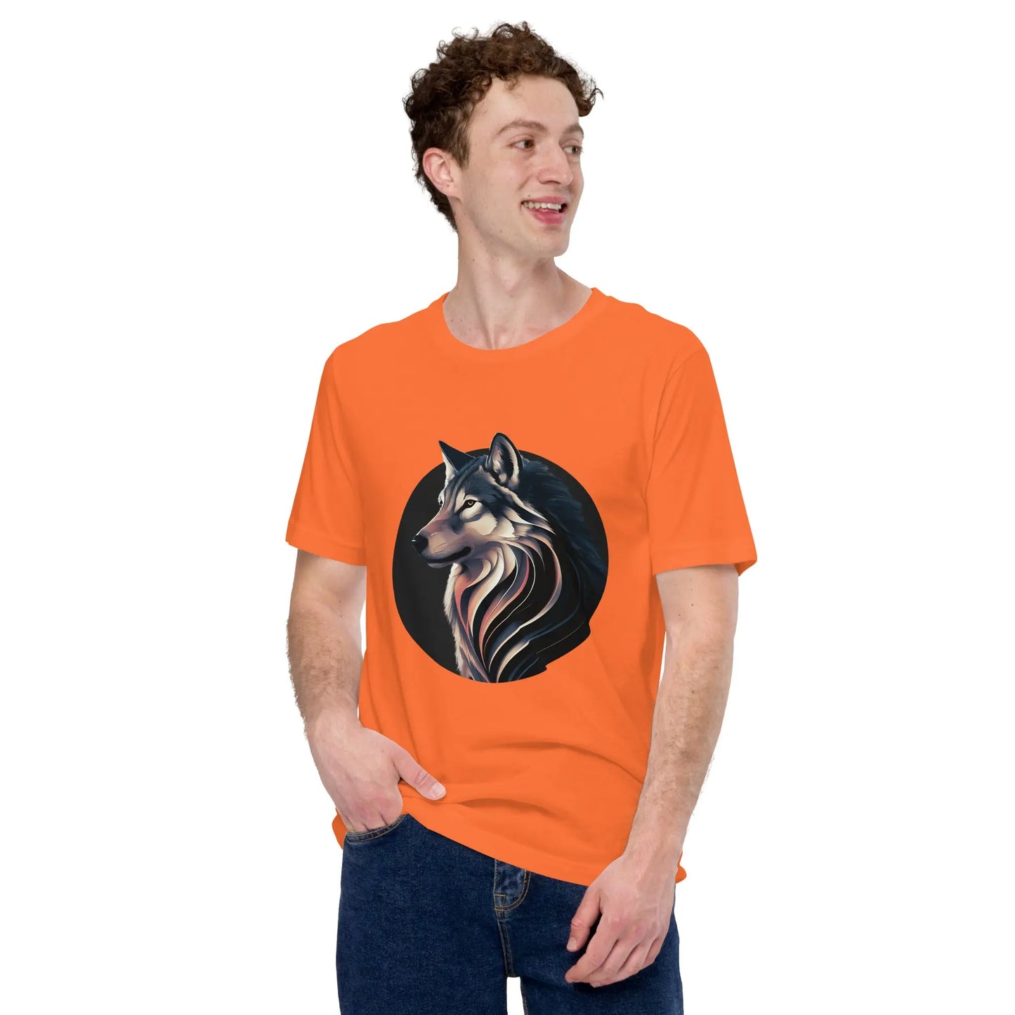 Wolf Unisex t-shirt - KYAAN URBAN ELEGANCE - KYAAN