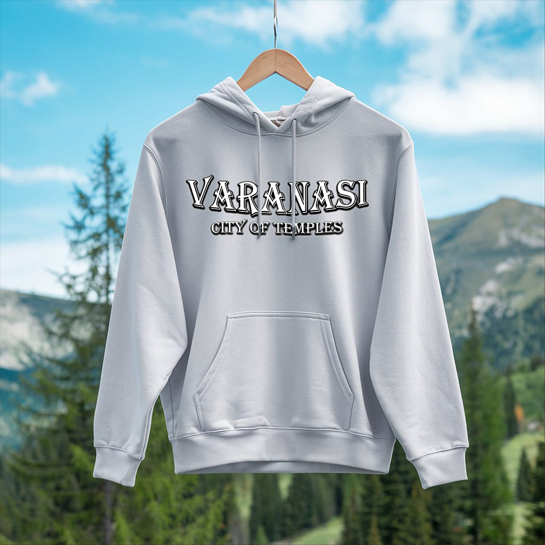 Varanasi City Of Temples Hoodie - KYAAN URBAN ELEGANCE