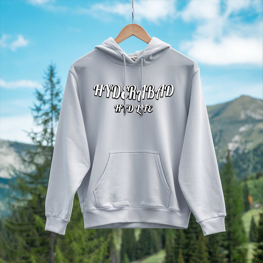 Hyderabad HYD LIFE Hoodie - KYAAN URBAN ELEGANCE